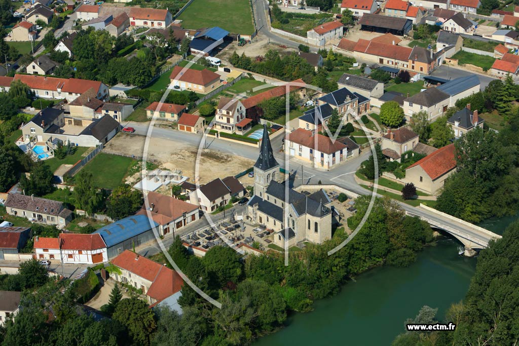 Photo arienne de Aulnay-sur-Marne