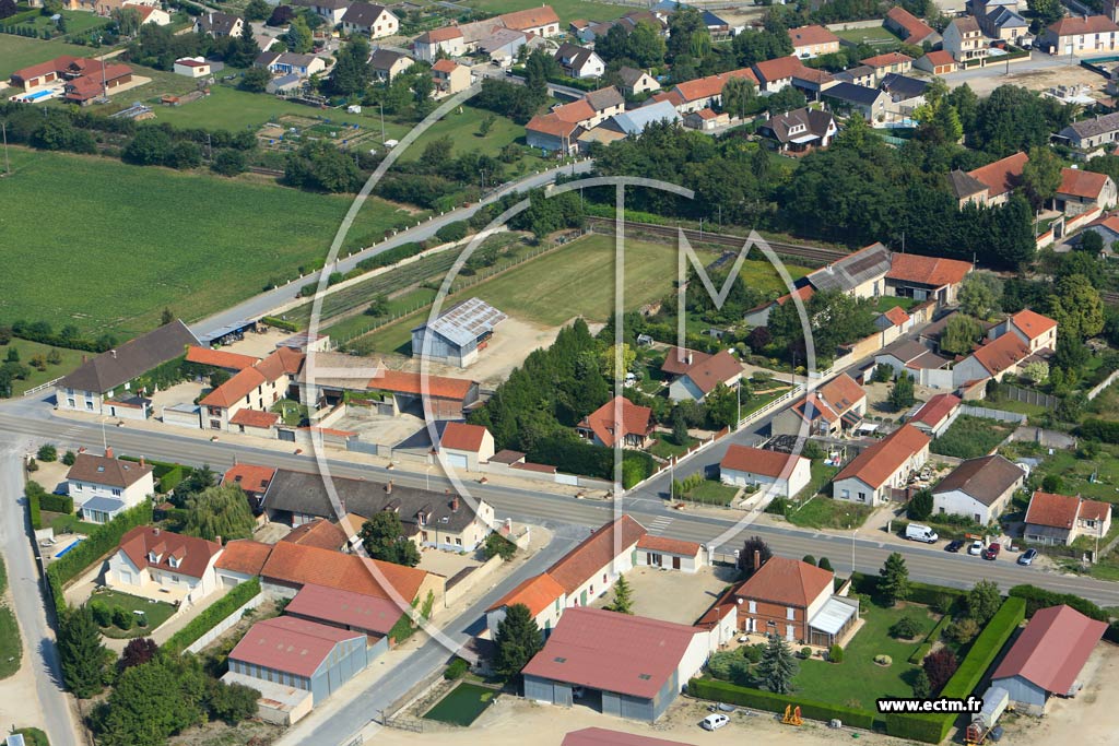 Photo arienne de Aulnay-sur-Marne