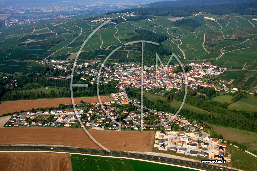 Photo arienne de Avenay-Val-d'Or