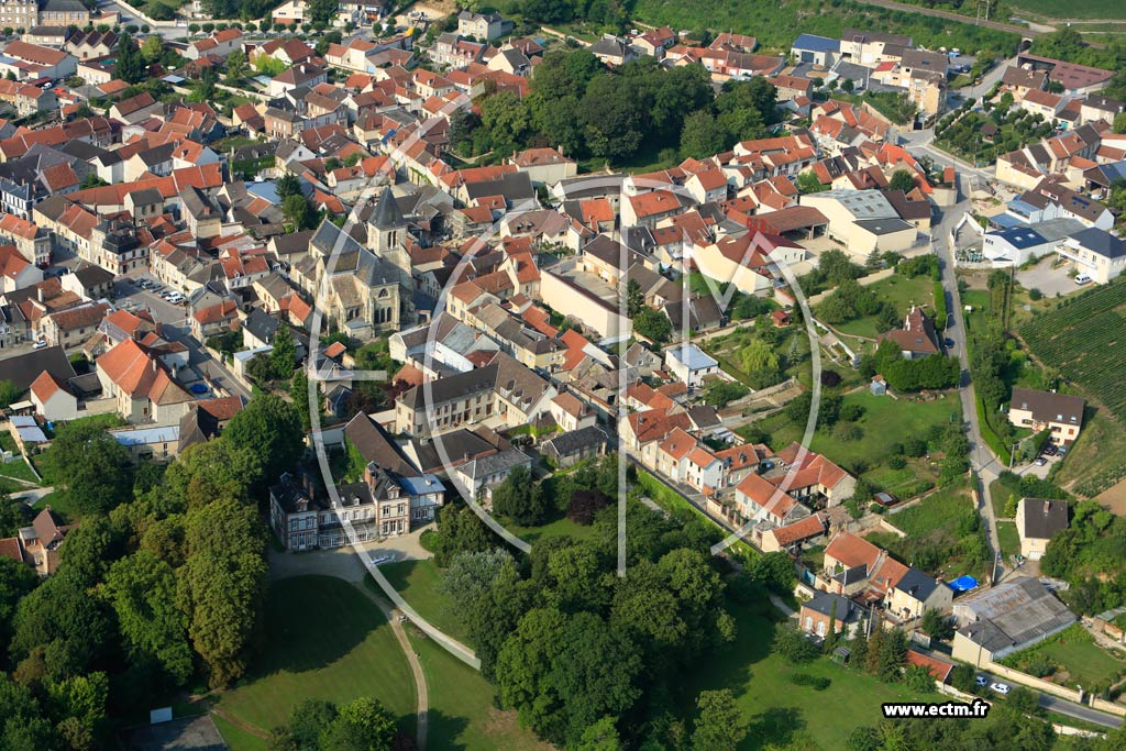 Photo arienne de Avenay-Val-d'Or