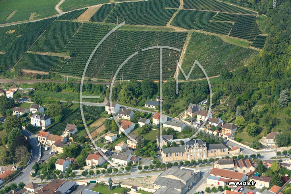 Photo arienne de Avenay-Val-d'Or