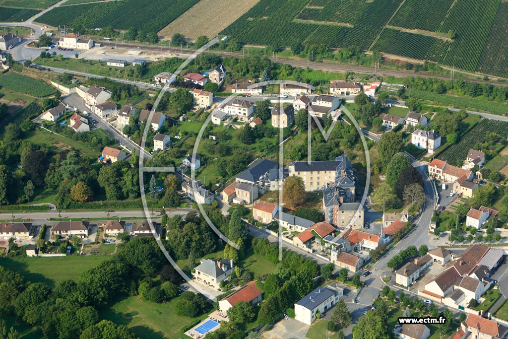 Photo arienne de Avenay-Val-d'Or