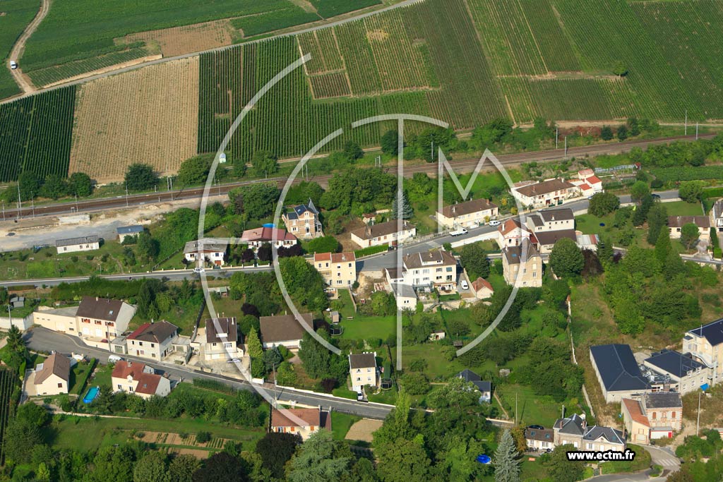 Photo arienne de Avenay-Val-d'Or