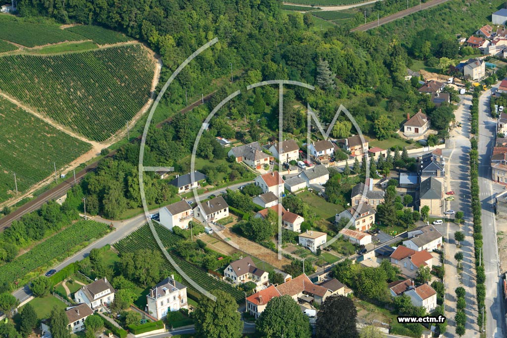 Photo arienne de Avenay-Val-d'Or
