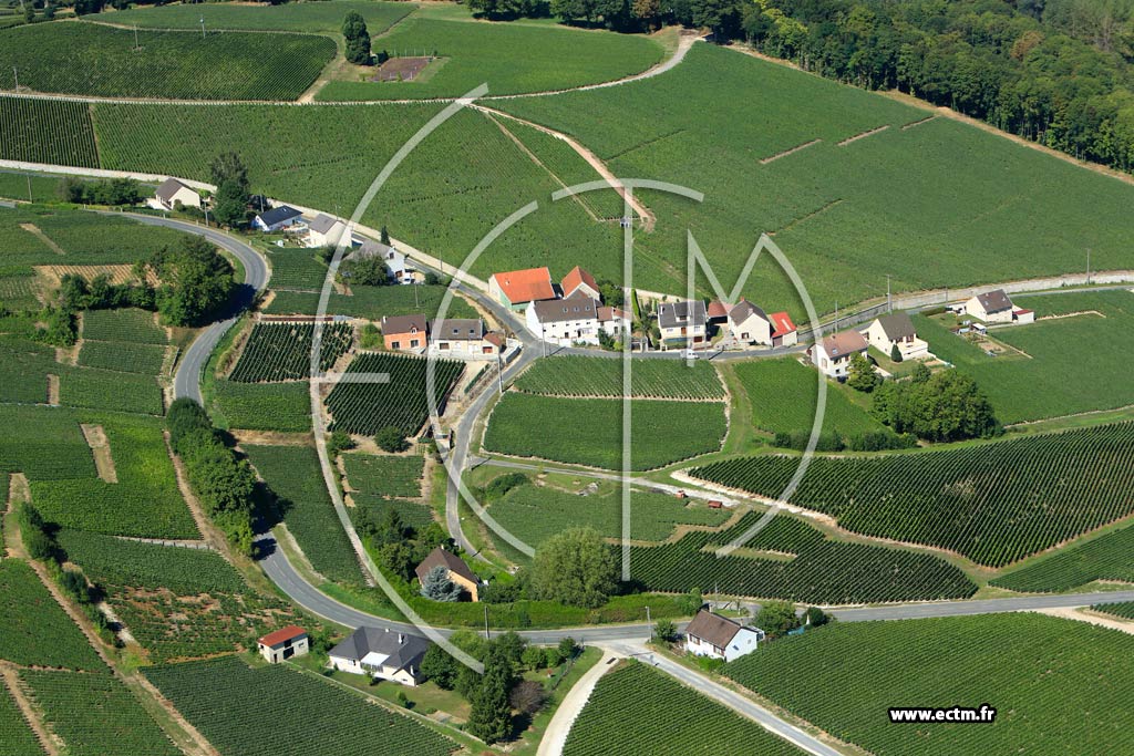 Photo arienne de Boursault (Villemongeois)