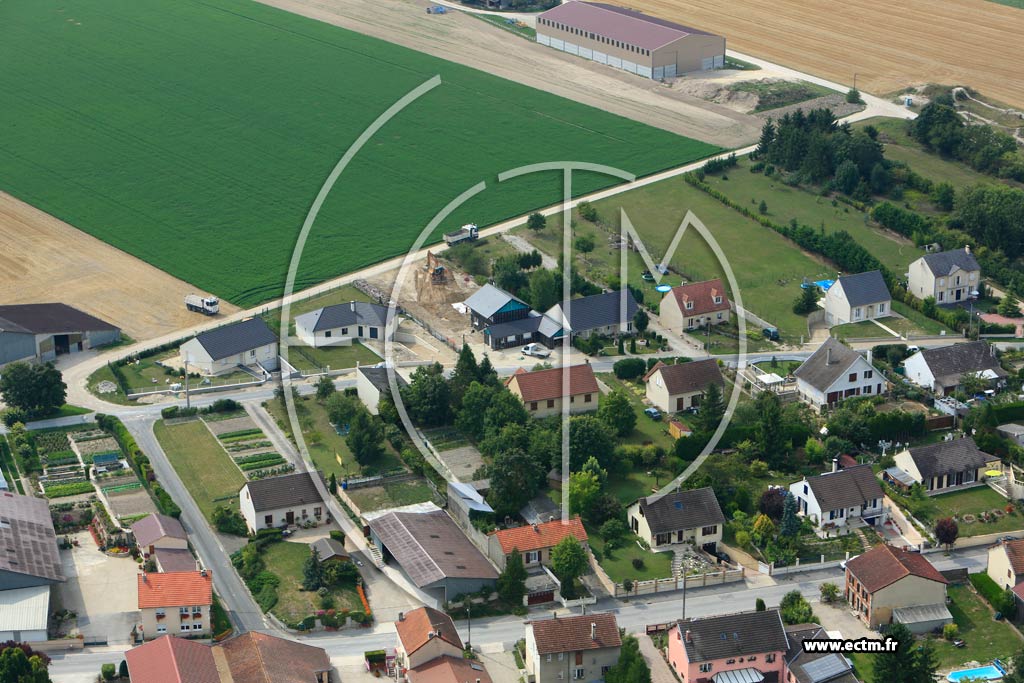 Photo arienne de Breuvery-sur-Coole