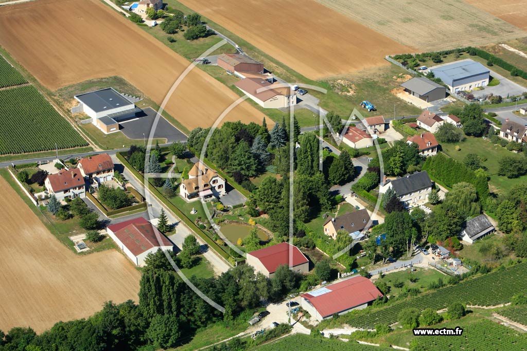 Photo arienne de Chavot-Courcourt (Pont de Bois)