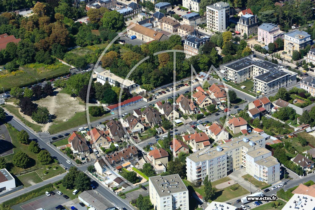 Photo arienne de pernay (Centre-Est)