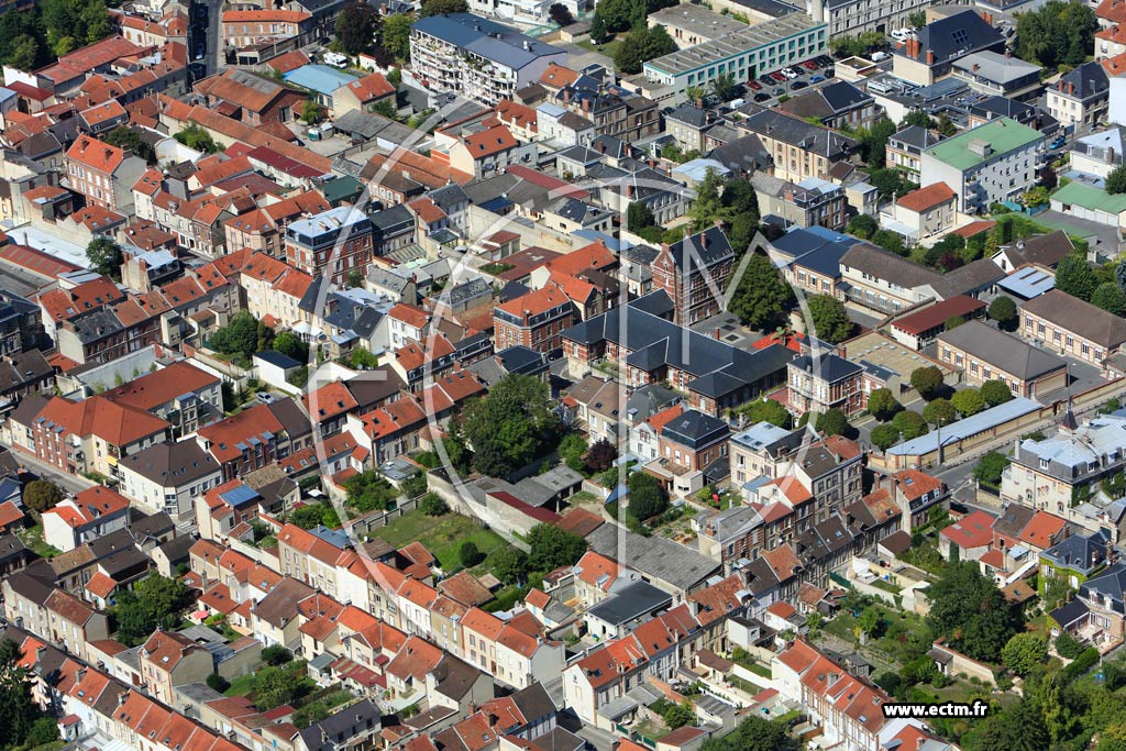 Photo arienne de pernay (Cteau Ouest-Les Forges)