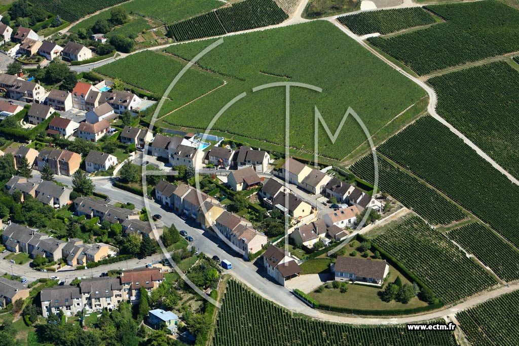Photo arienne de pernay (Vignes Blanches - Beausoleil)