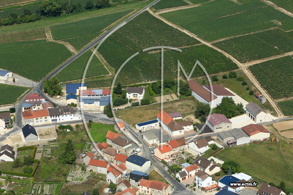 Photo arienne de Festigny (Le Mesnil-le Huttier)