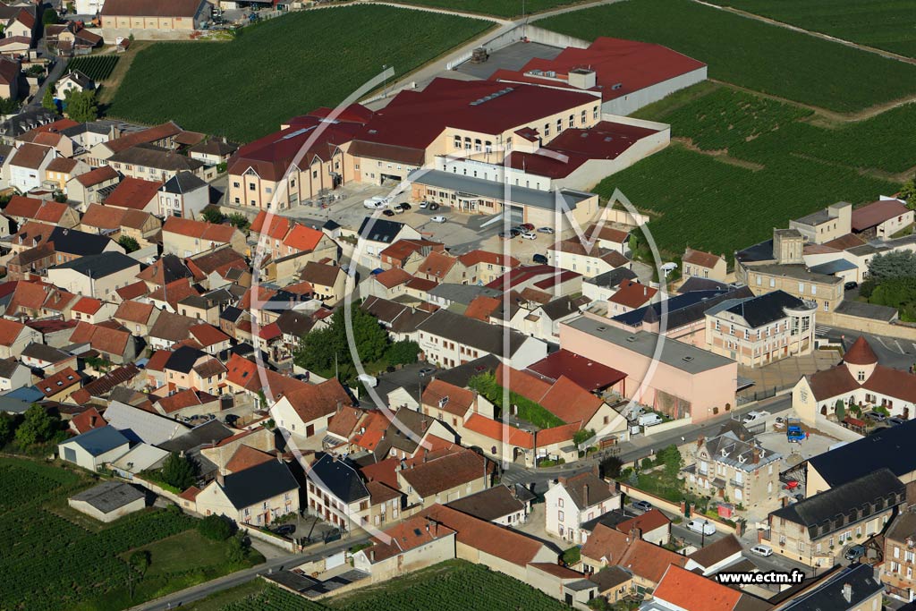 Photo arienne de Le Mesnil sur Oger