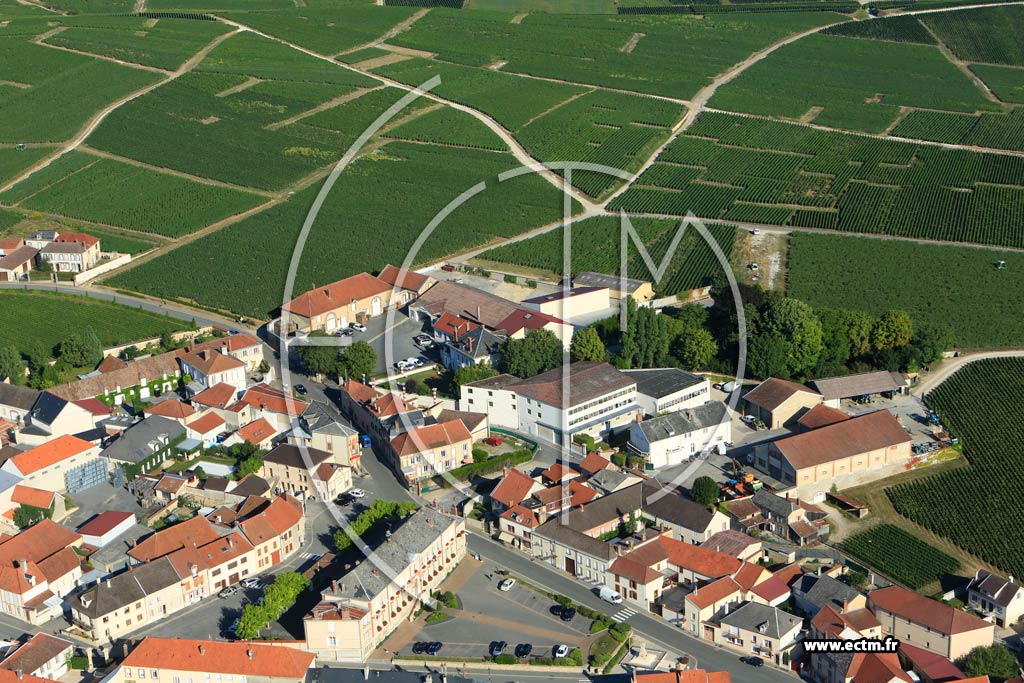 Photo arienne de Le Mesnil sur Oger