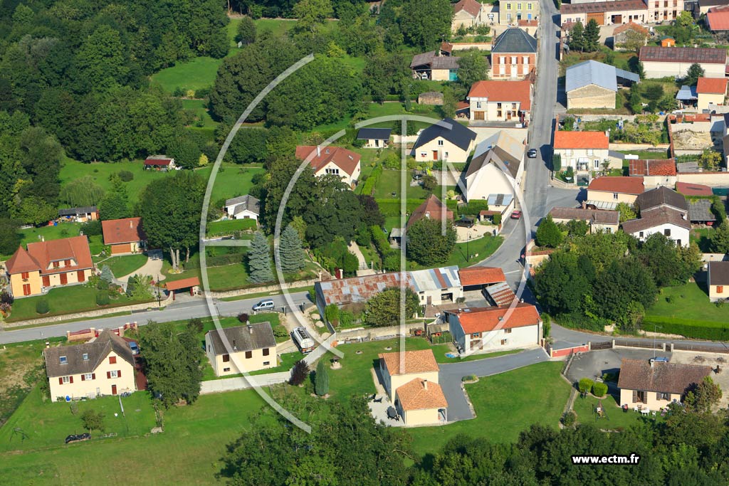 Photo arienne de Livry Louvercy (Louvercy)