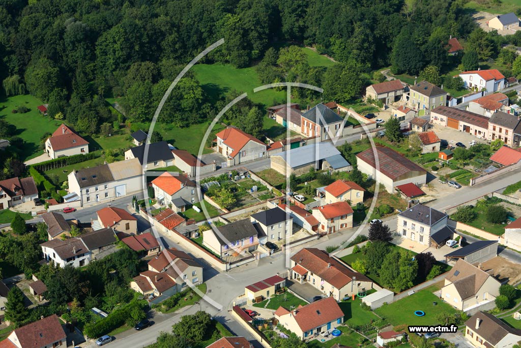 Photo arienne de Livry Louvercy (Louvercy)
