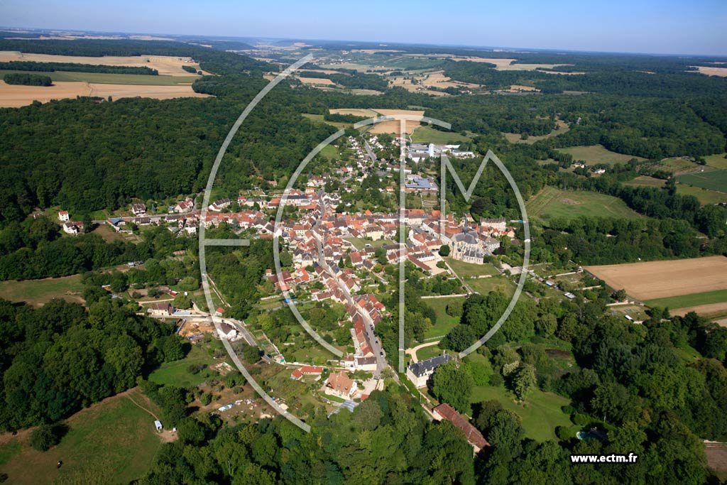 Photo arienne de Orbais-l'Abbaye