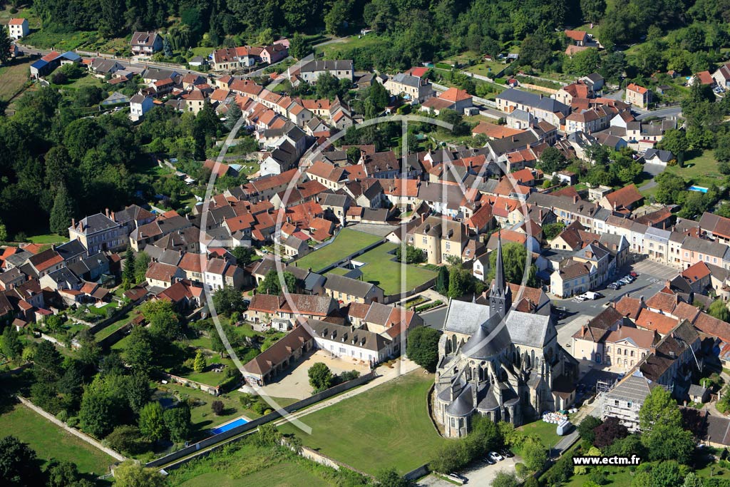 Photo arienne de Orbais-l'Abbaye