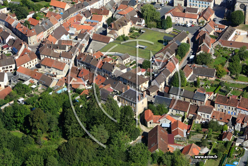Photo arienne de Orbais-l'Abbaye