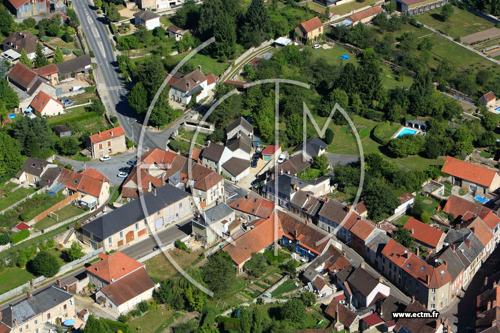 Photo arienne de Orbais-l'Abbaye