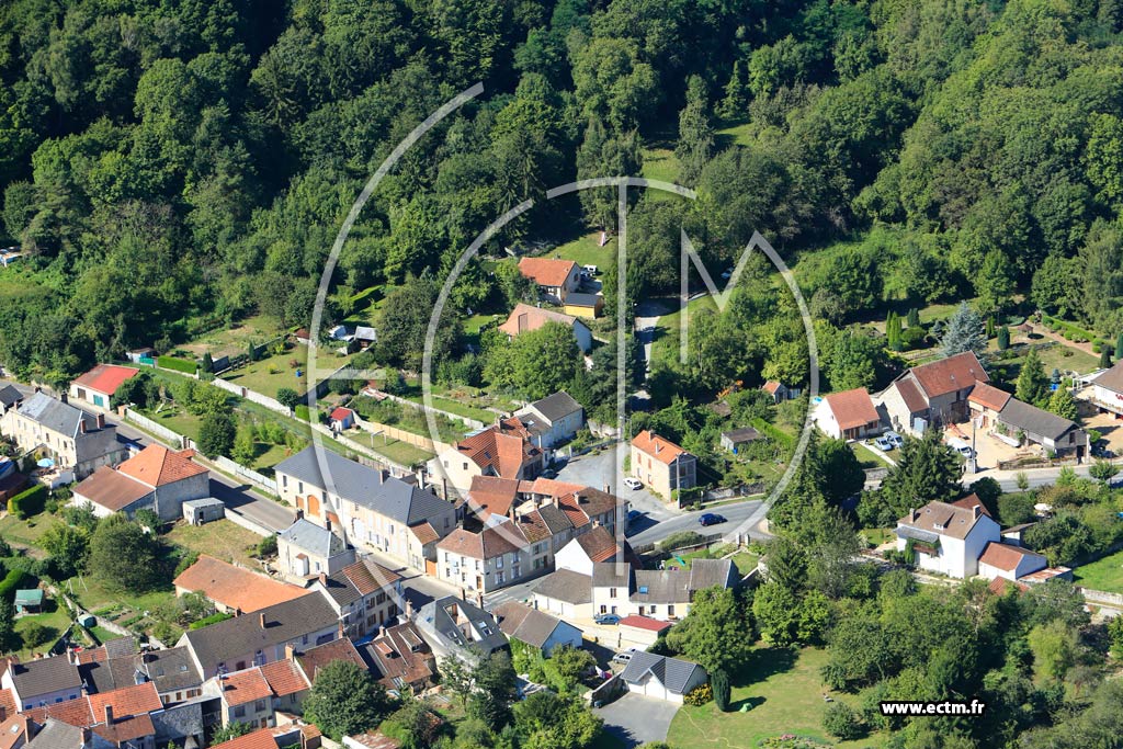 Photo arienne de Orbais-l'Abbaye
