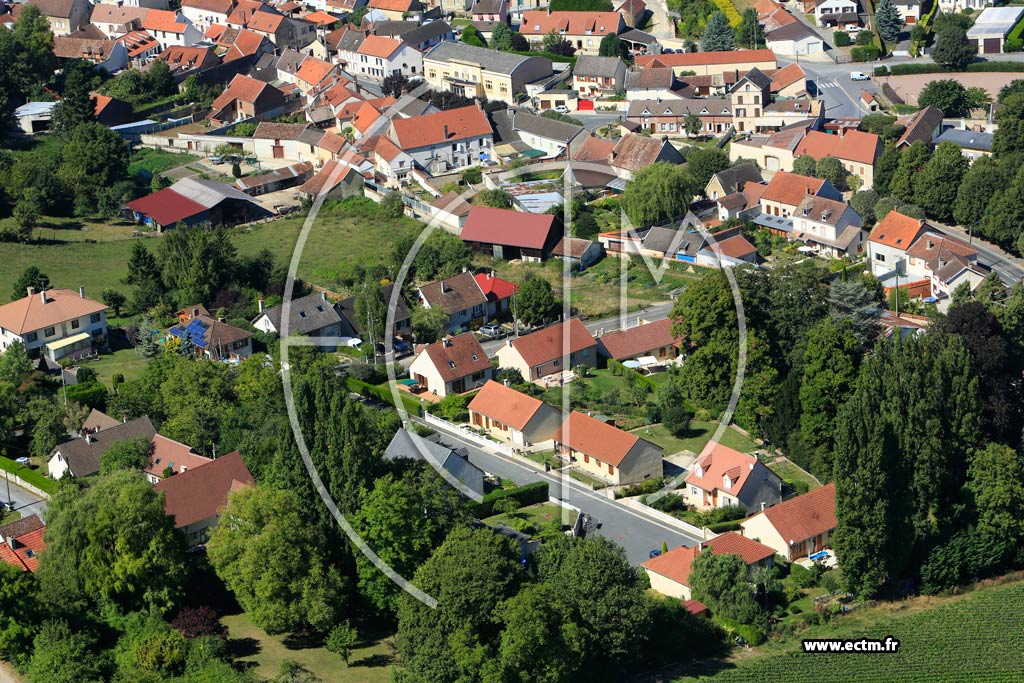 Photo arienne de Saint-Martin-d'Ablois