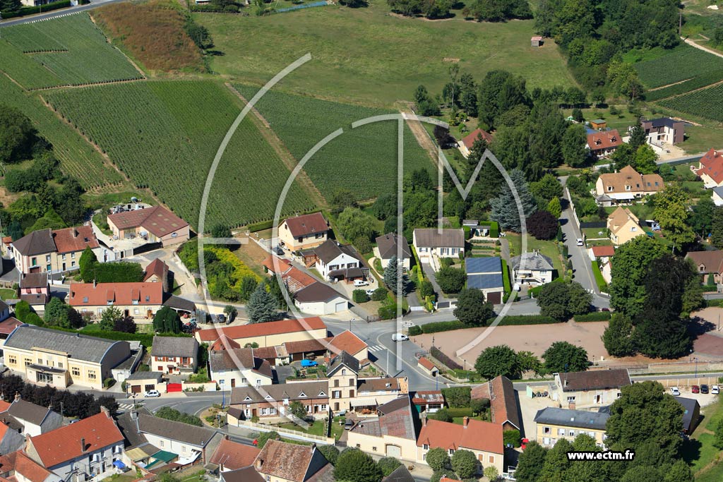 Photo arienne de Saint-Martin-d'Ablois