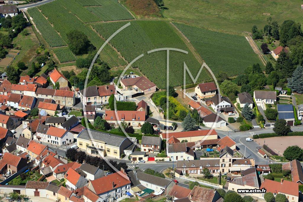 Photo arienne de Saint-Martin-d'Ablois