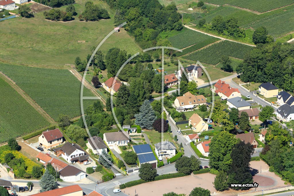Photo arienne de Saint-Martin-d'Ablois