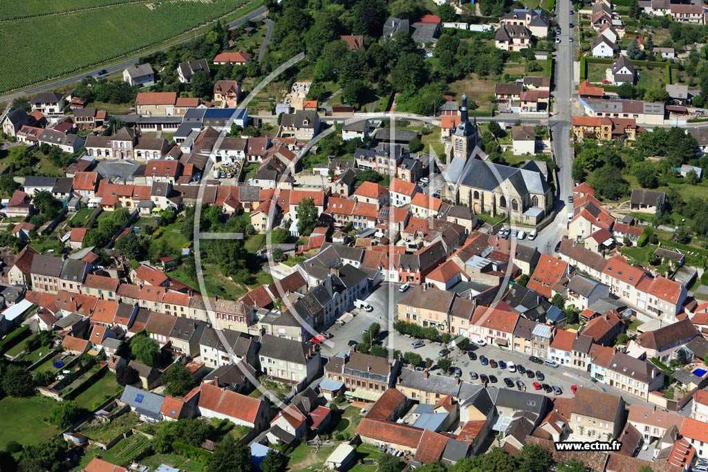 Photo arienne de Saint-Martin-d'Ablois