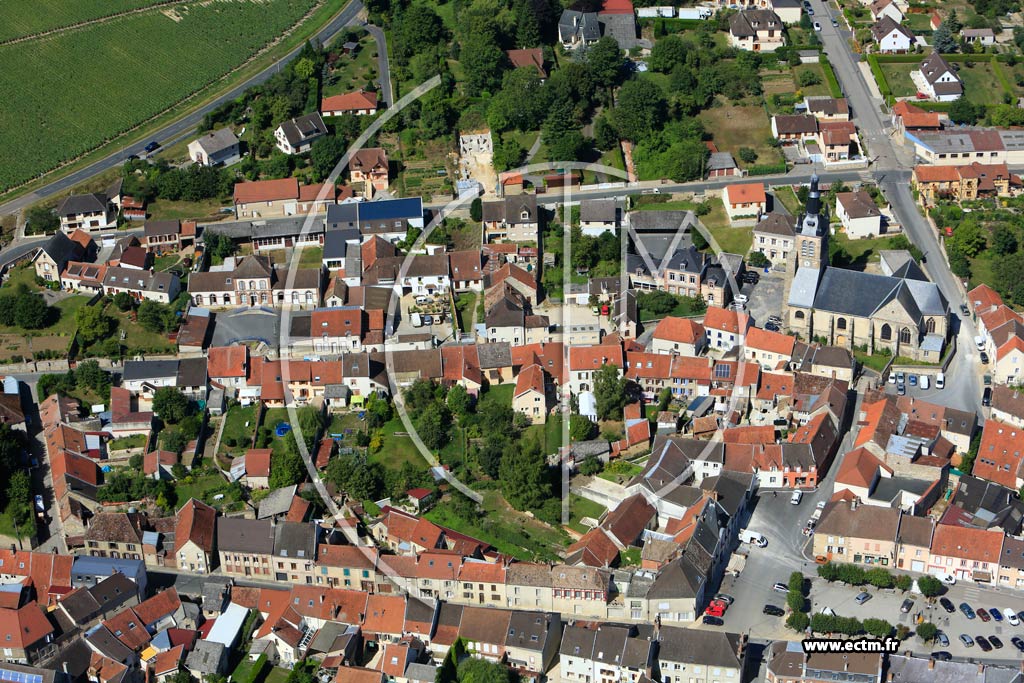 Photo arienne de Saint-Martin-d'Ablois