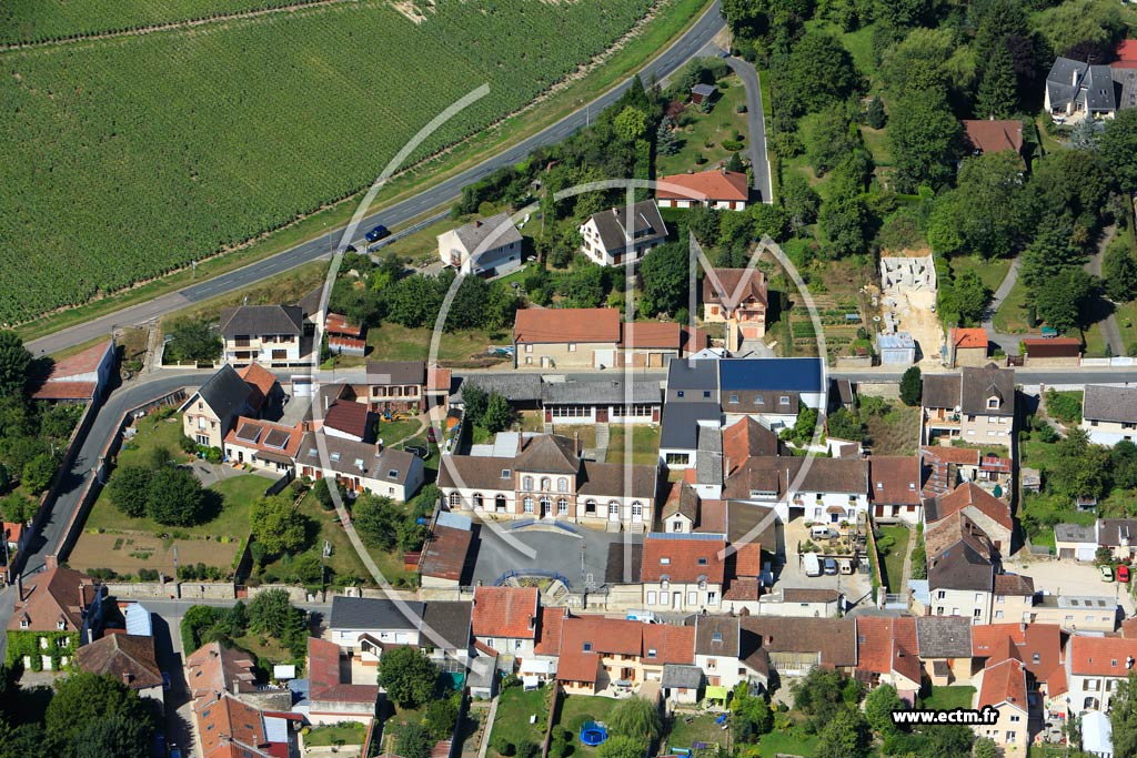 Photo arienne de Saint-Martin-d'Ablois