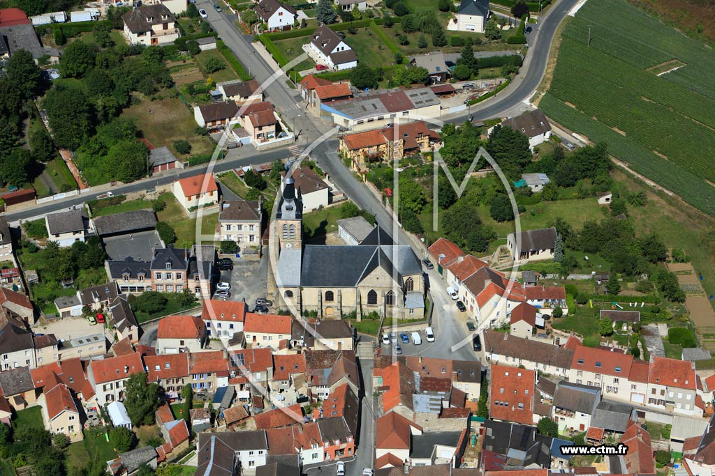 Photo arienne de Saint-Martin-d'Ablois