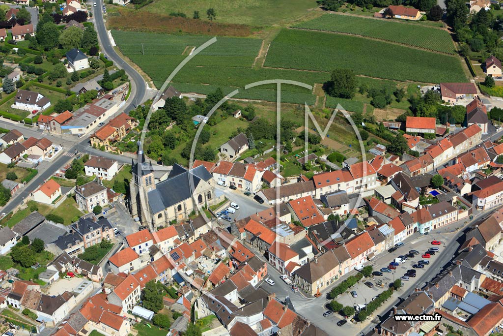 Photo arienne de Saint-Martin-d'Ablois