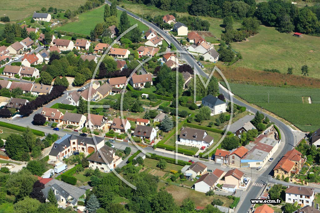 Photo arienne de Saint-Martin-d'Ablois