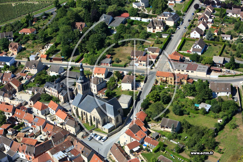 Photo arienne de Saint-Martin-d'Ablois