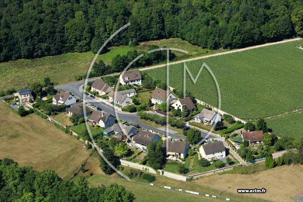 Photo arienne de Saint-Martin-d'Ablois