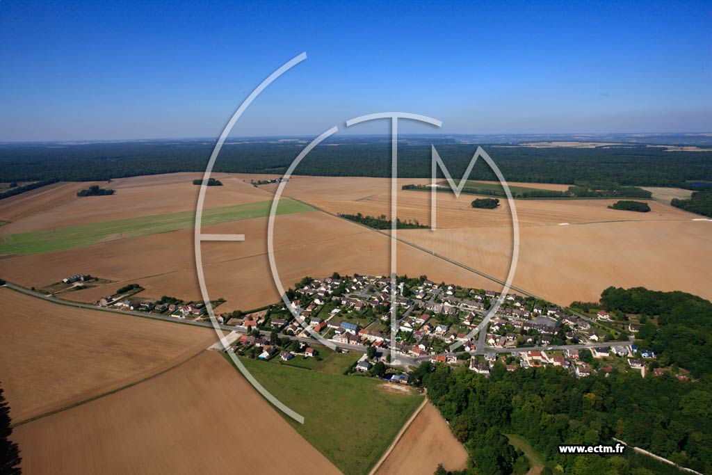 Photo arienne de Saint-Martin-d'Ablois (Le Sourdon)