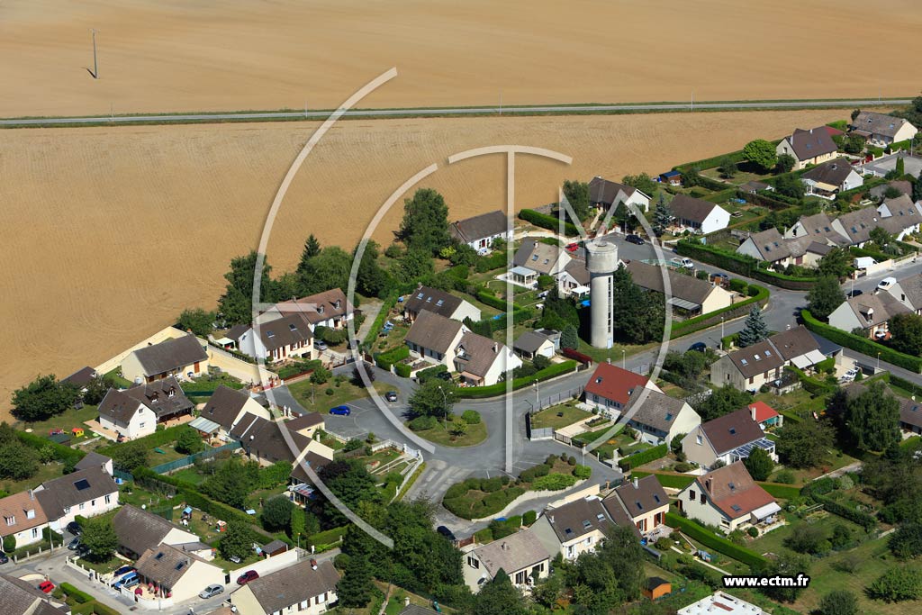Photo arienne de Saint-Martin-d'Ablois (Le Sourdon)