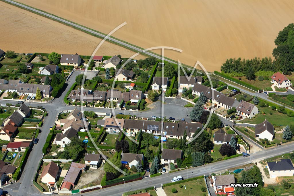 Photo arienne de Saint-Martin-d'Ablois (Le Sourdon)
