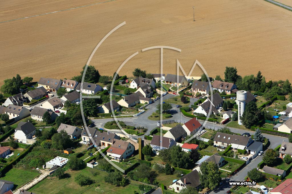Photo arienne de Saint-Martin-d'Ablois (Le Sourdon)
