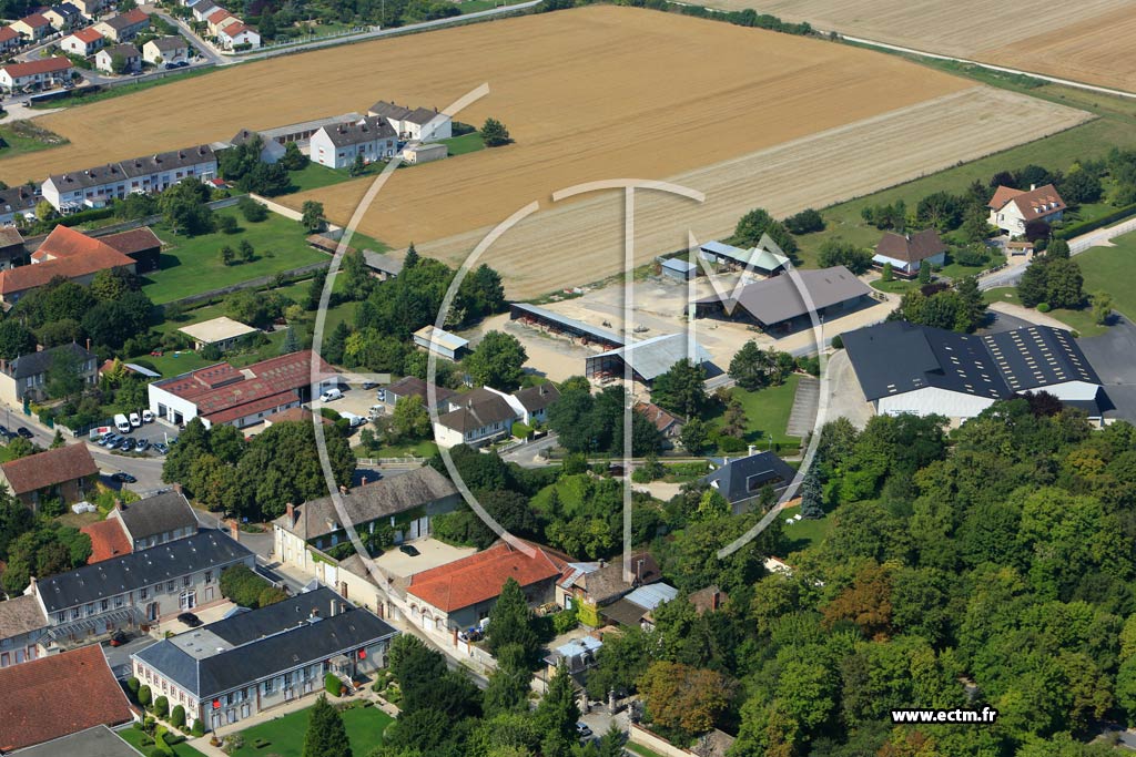 Photo arienne de Tours-sur-Marne
