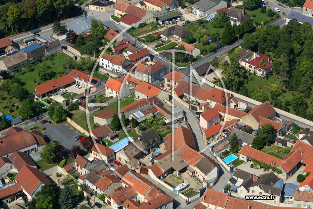 Photo arienne de Tours-sur-Marne