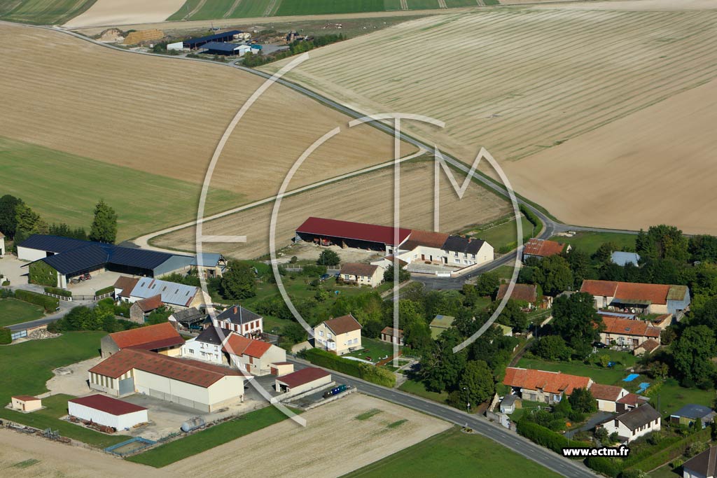 Photo arienne de Val-des-Marais (Aulnizeux)