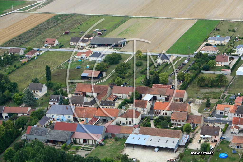 Photo arienne de Val-des-Marais (Coligny)