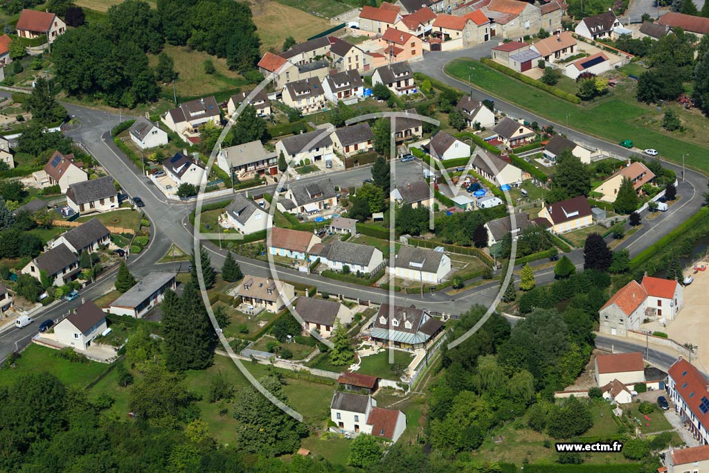 Photo arienne de Verneuil