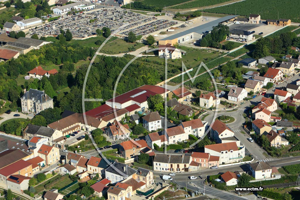 Photo arienne de Vertus