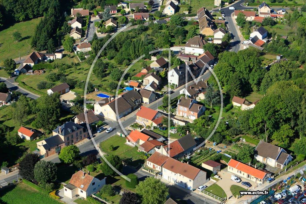 Photo arienne de Villers-aux-Bois