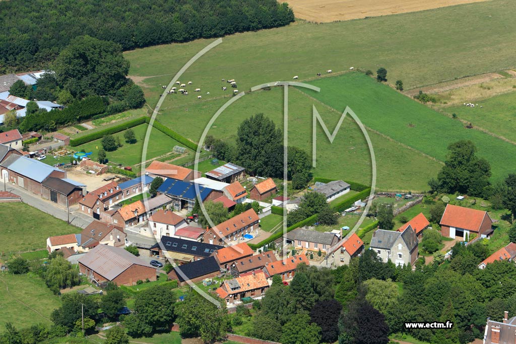 Photo arienne de Beaumetz-ls-Cambrai