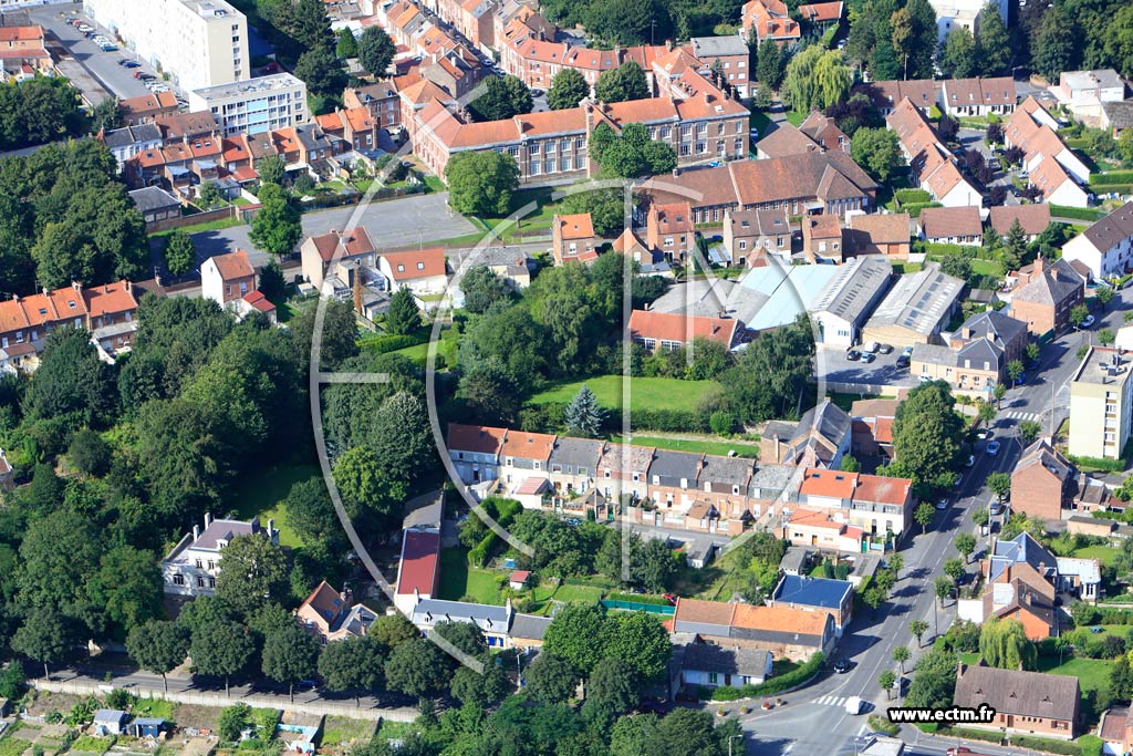 Photo arienne de Cambrai