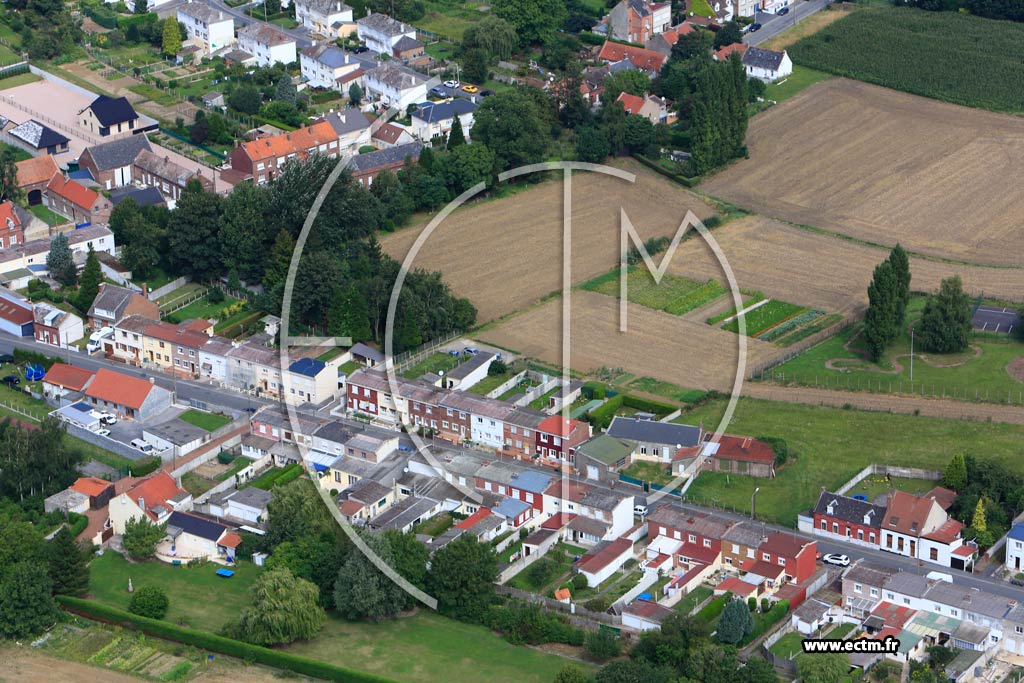 Photo arienne de Cambrai